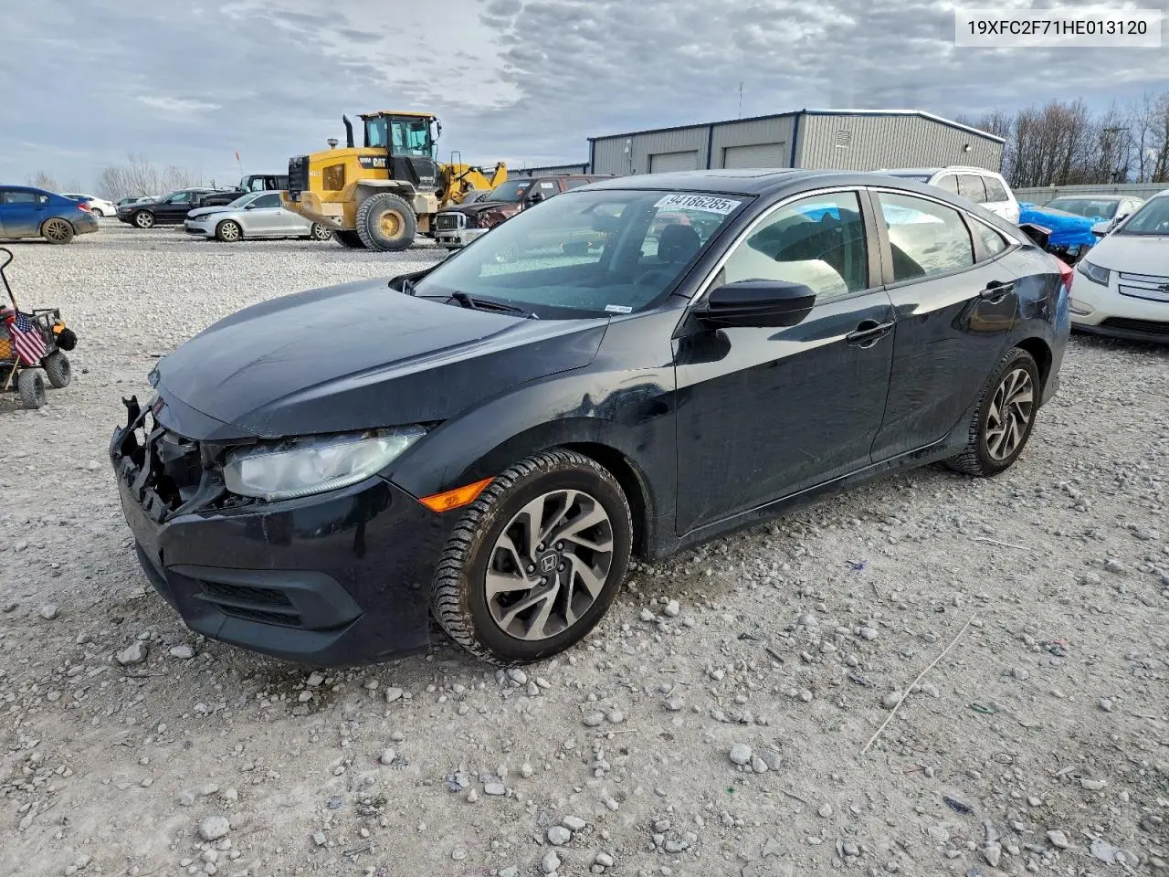 19XFC2F71HE013120 2017 Honda Civic Ex