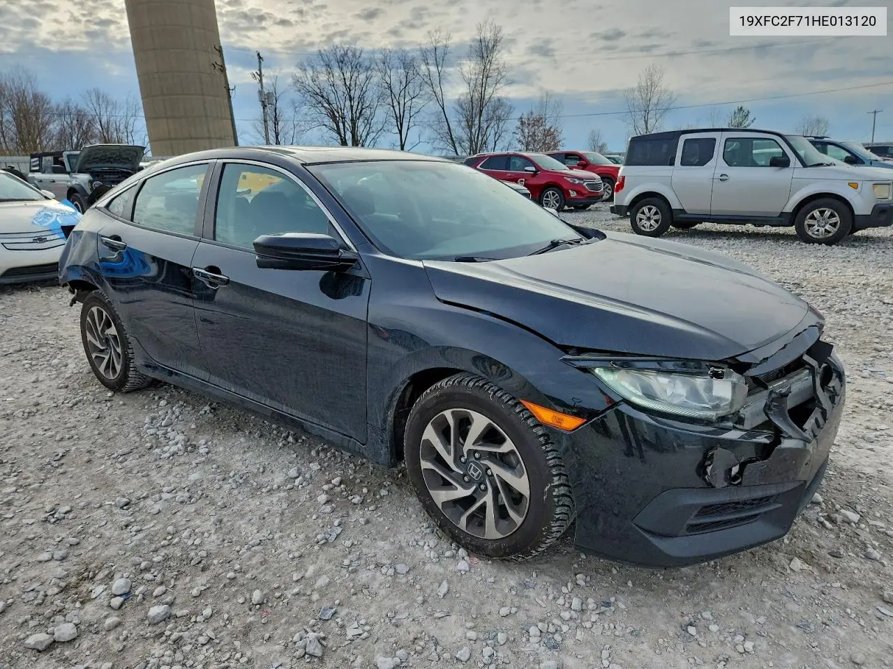 19XFC2F71HE013120 2017 Honda Civic Ex