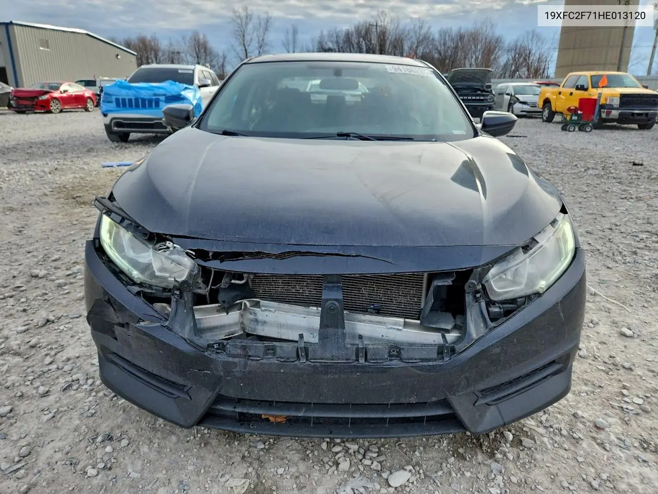 19XFC2F71HE013120 2017 Honda Civic Ex