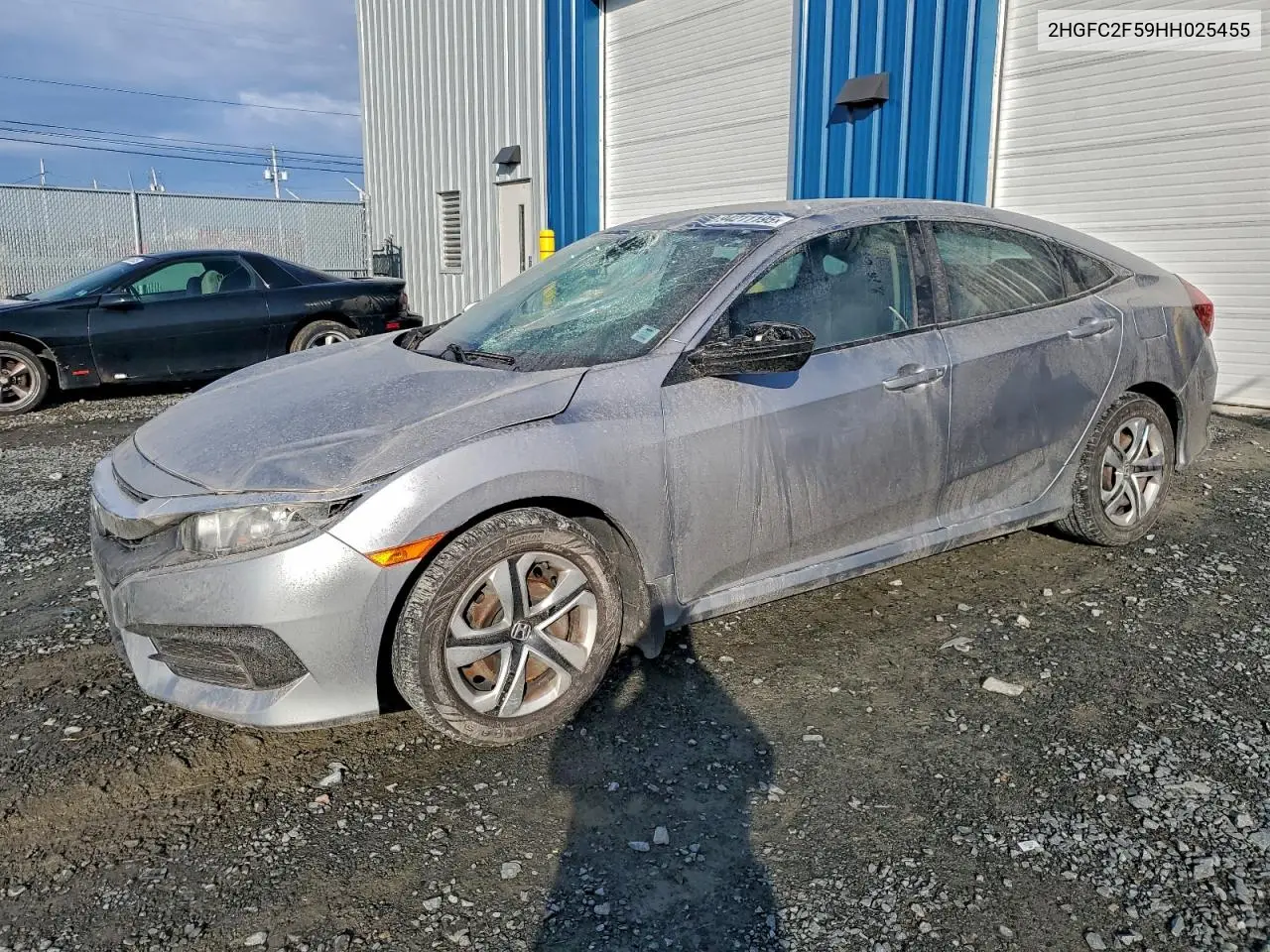 2HGFC2F59HH025455 2017 Honda Civic Lx