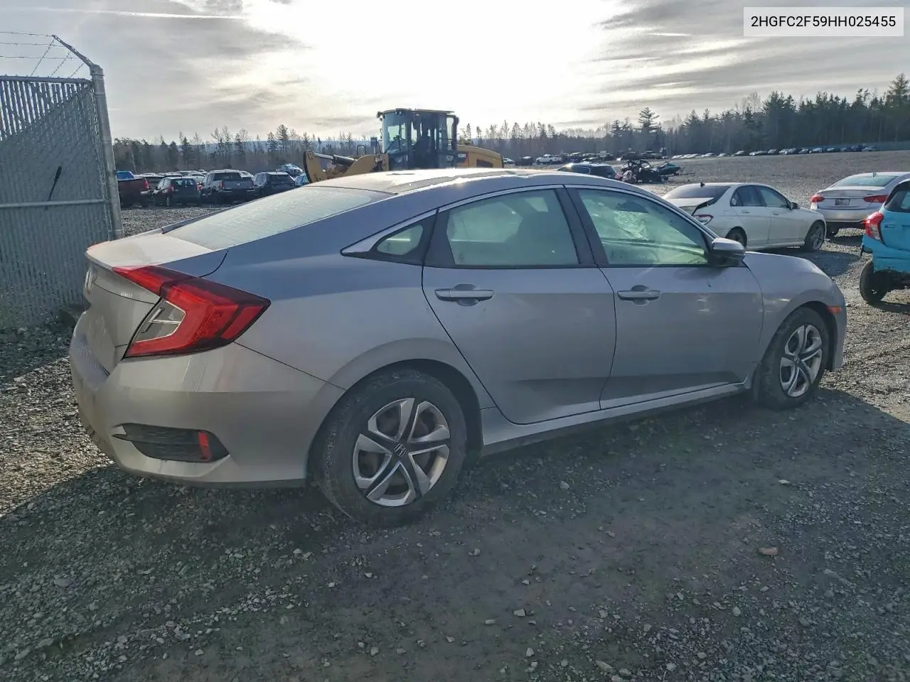 2HGFC2F59HH025455 2017 Honda Civic Lx