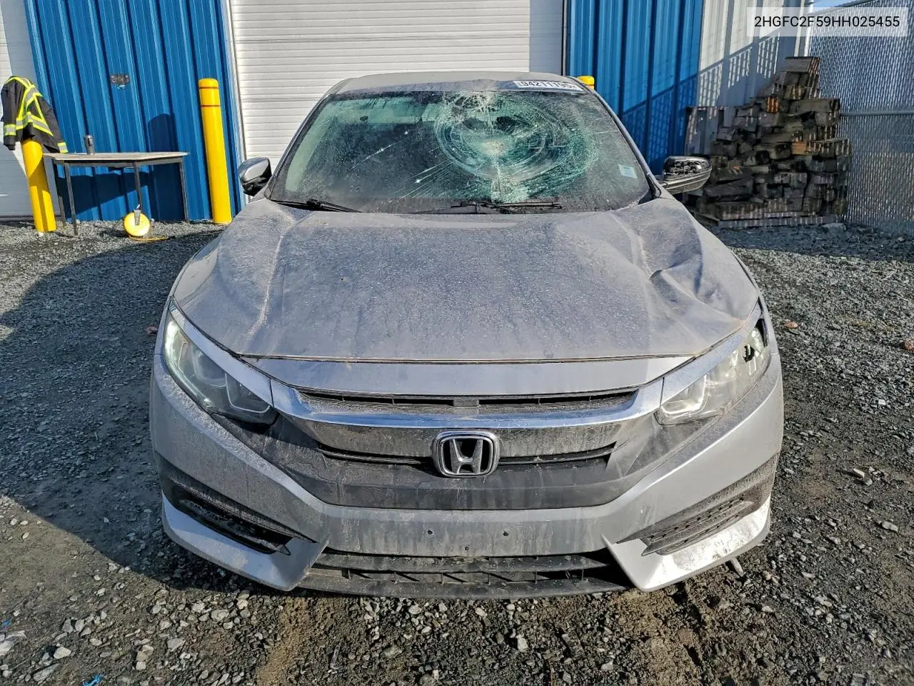 2HGFC2F59HH025455 2017 Honda Civic Lx