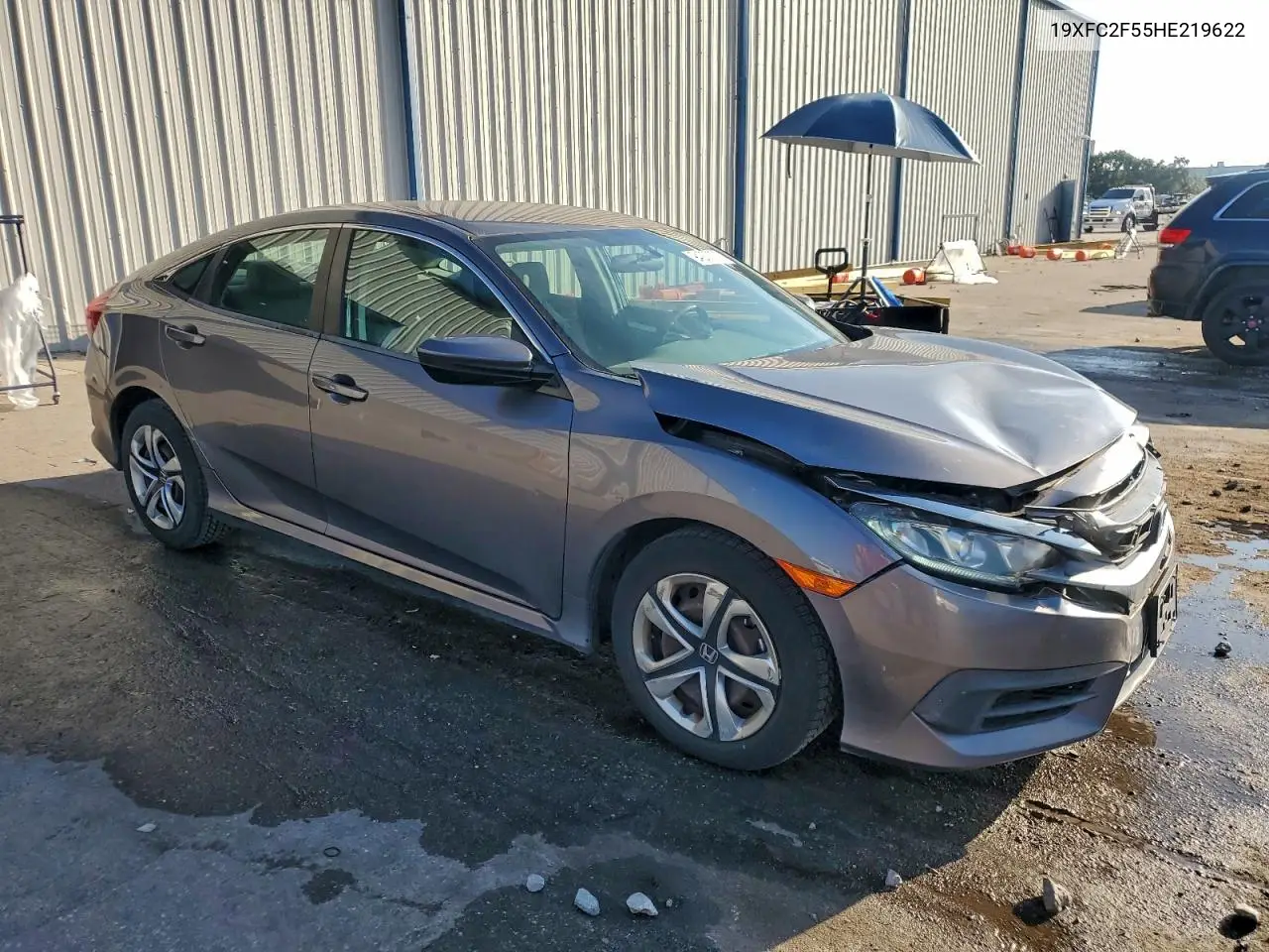 19XFC2F55HE219622 2017 Honda Civic Lx