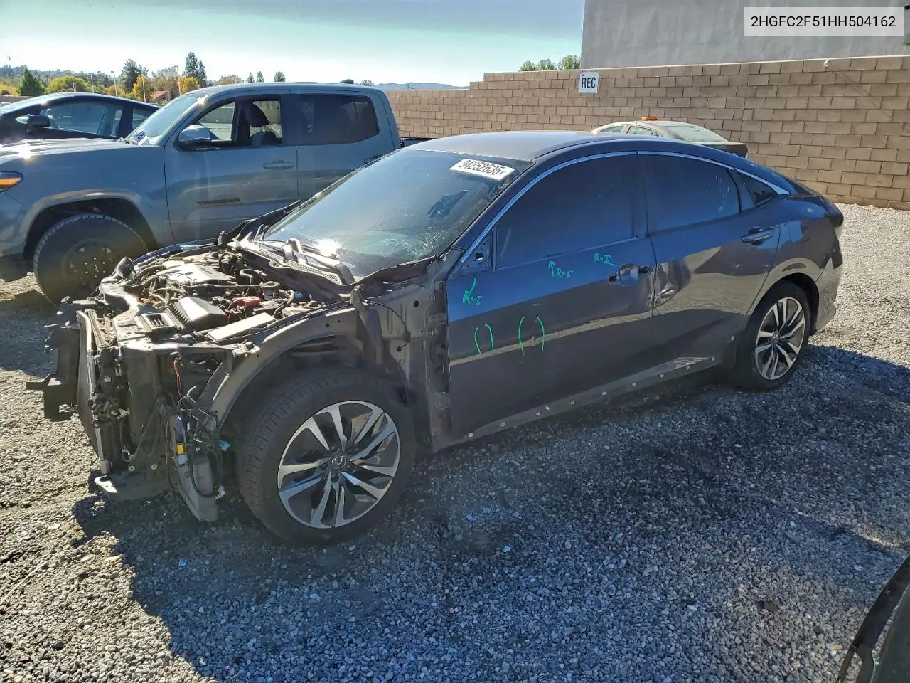 2HGFC2F51HH504162 2017 Honda Civic Lx