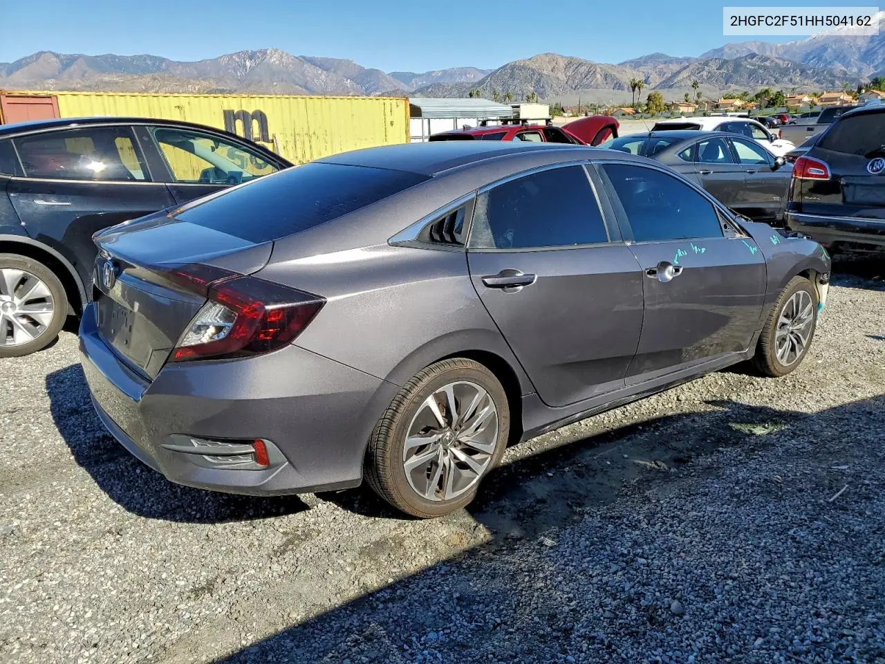2HGFC2F51HH504162 2017 Honda Civic Lx