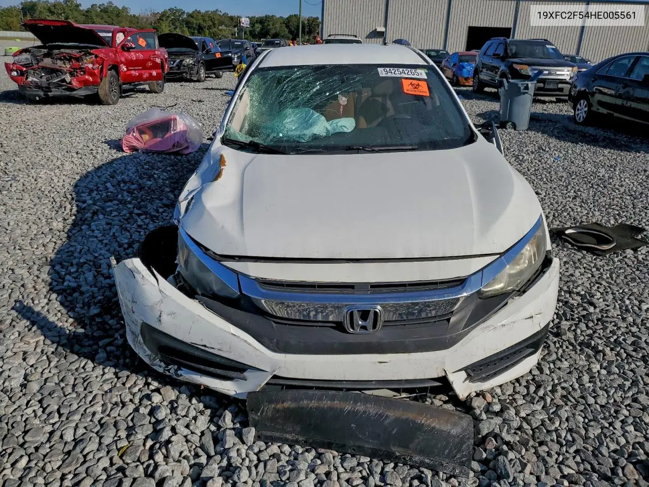 19XFC2F54HE005561 2017 Honda Civic Lx