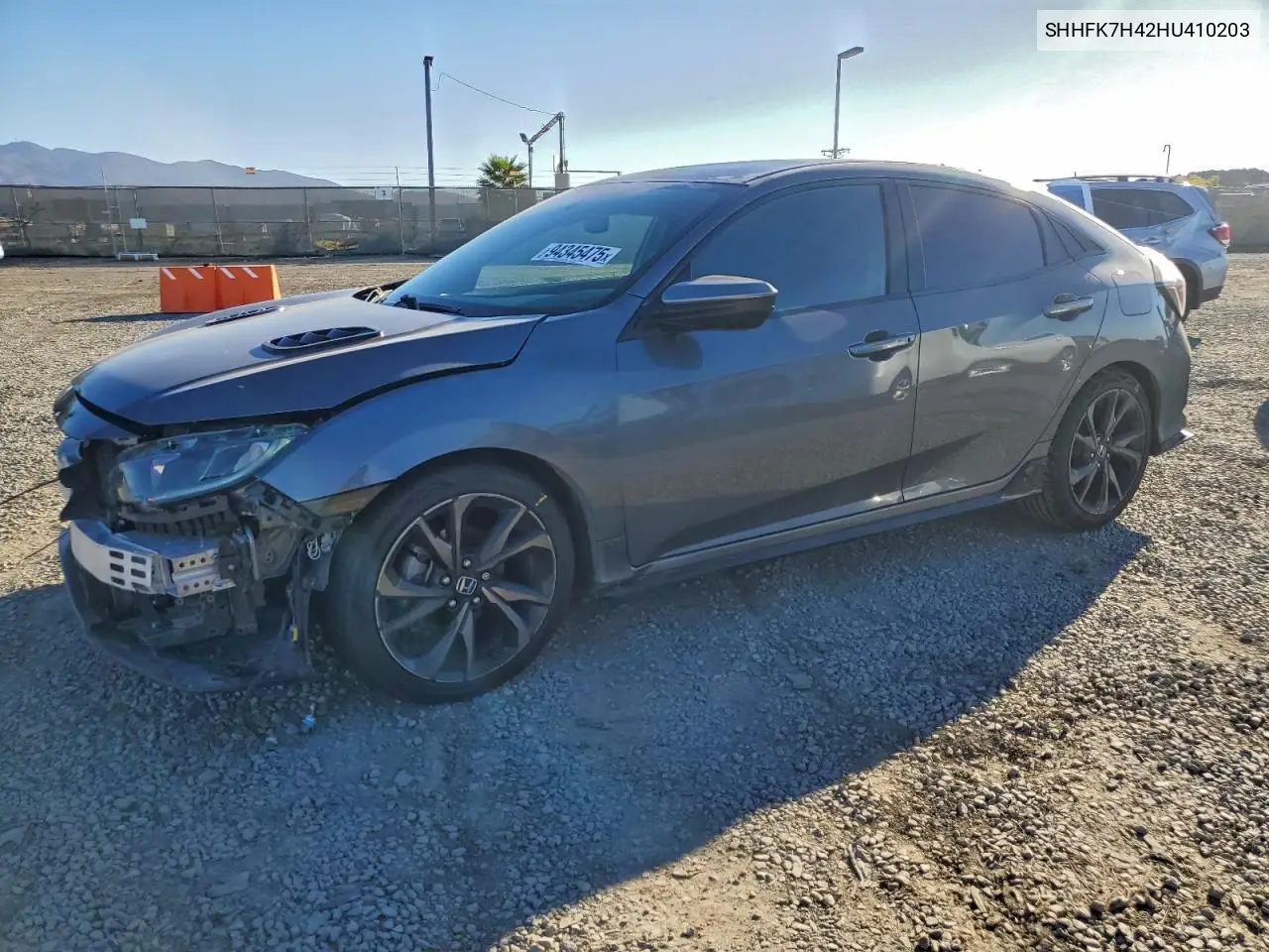 SHHFK7H42HU410203 2017 Honda Civic Sport