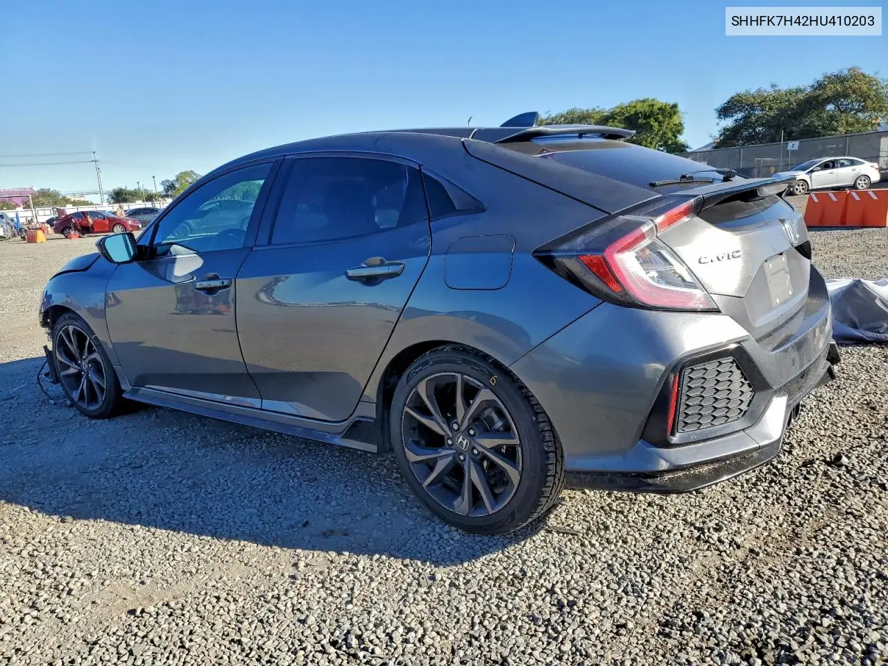 SHHFK7H42HU410203 2017 Honda Civic Sport