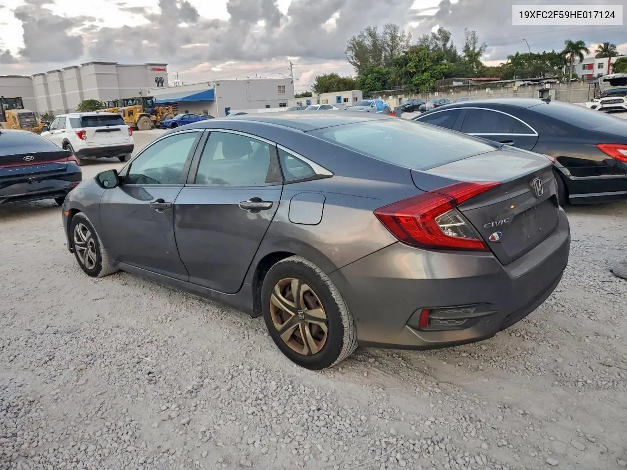 19XFC2F59HE017124 2017 Honda Civic Lx