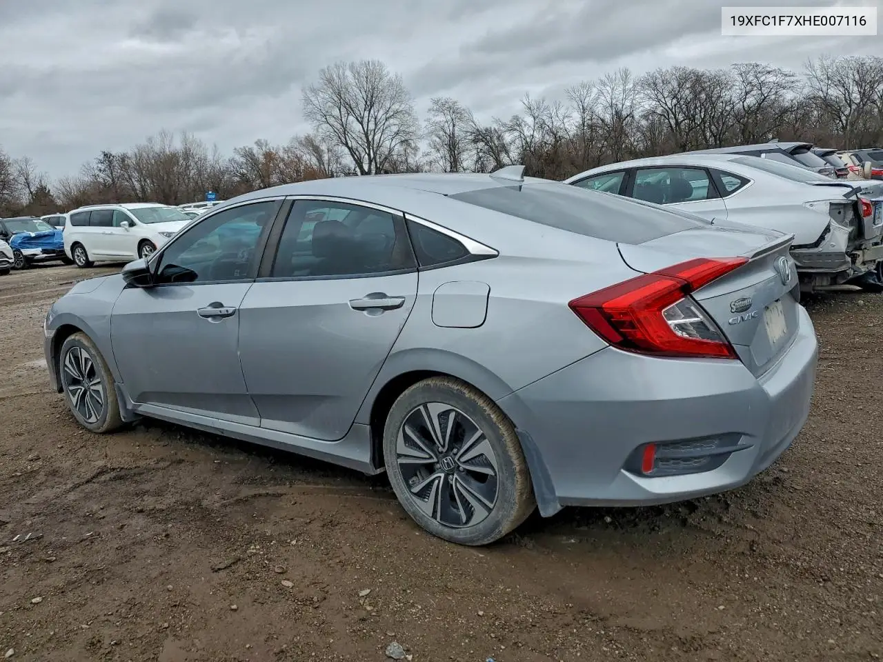 19XFC1F7XHE007116 2017 Honda Civic Exl