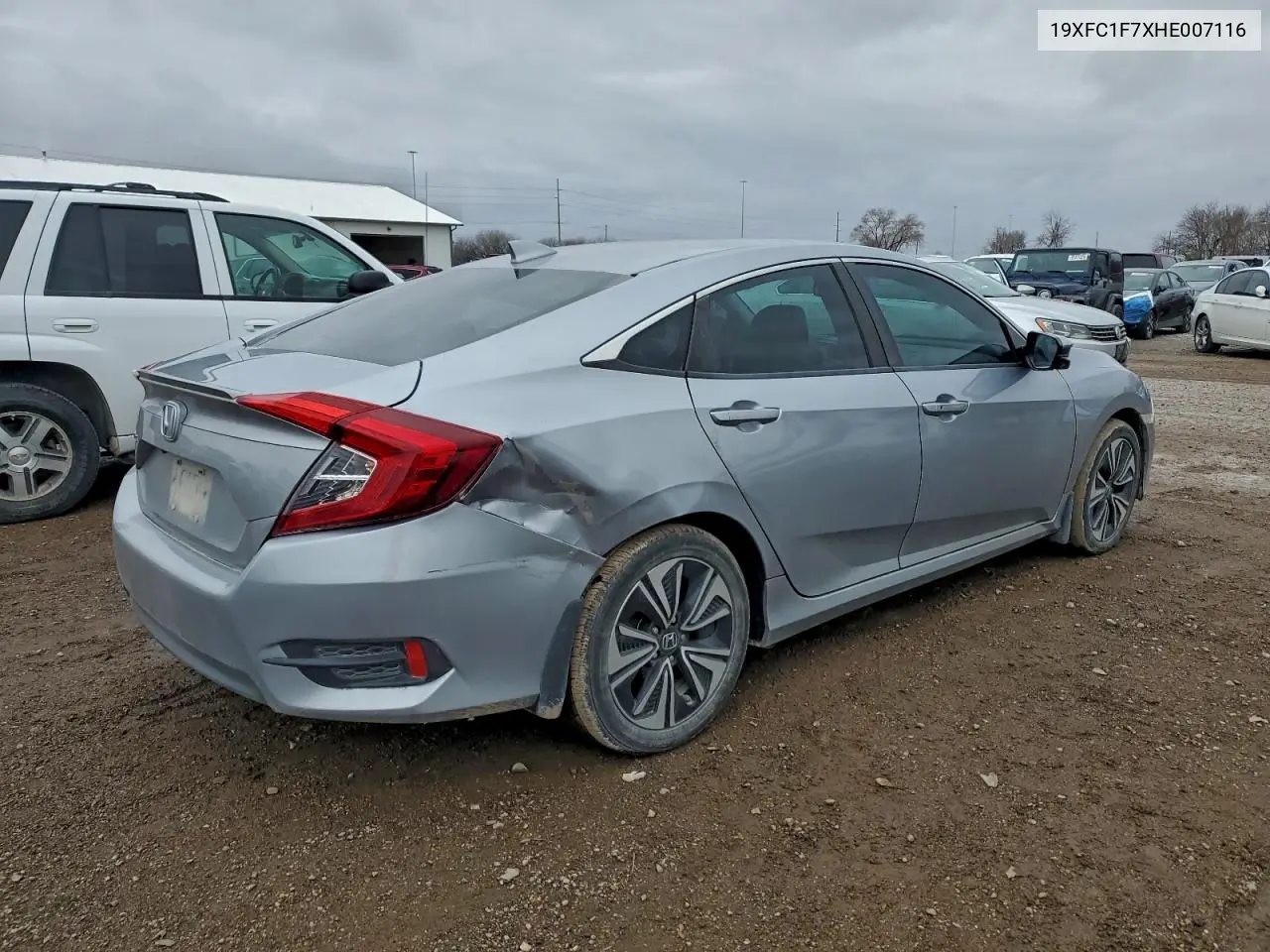 19XFC1F7XHE007116 2017 Honda Civic Exl