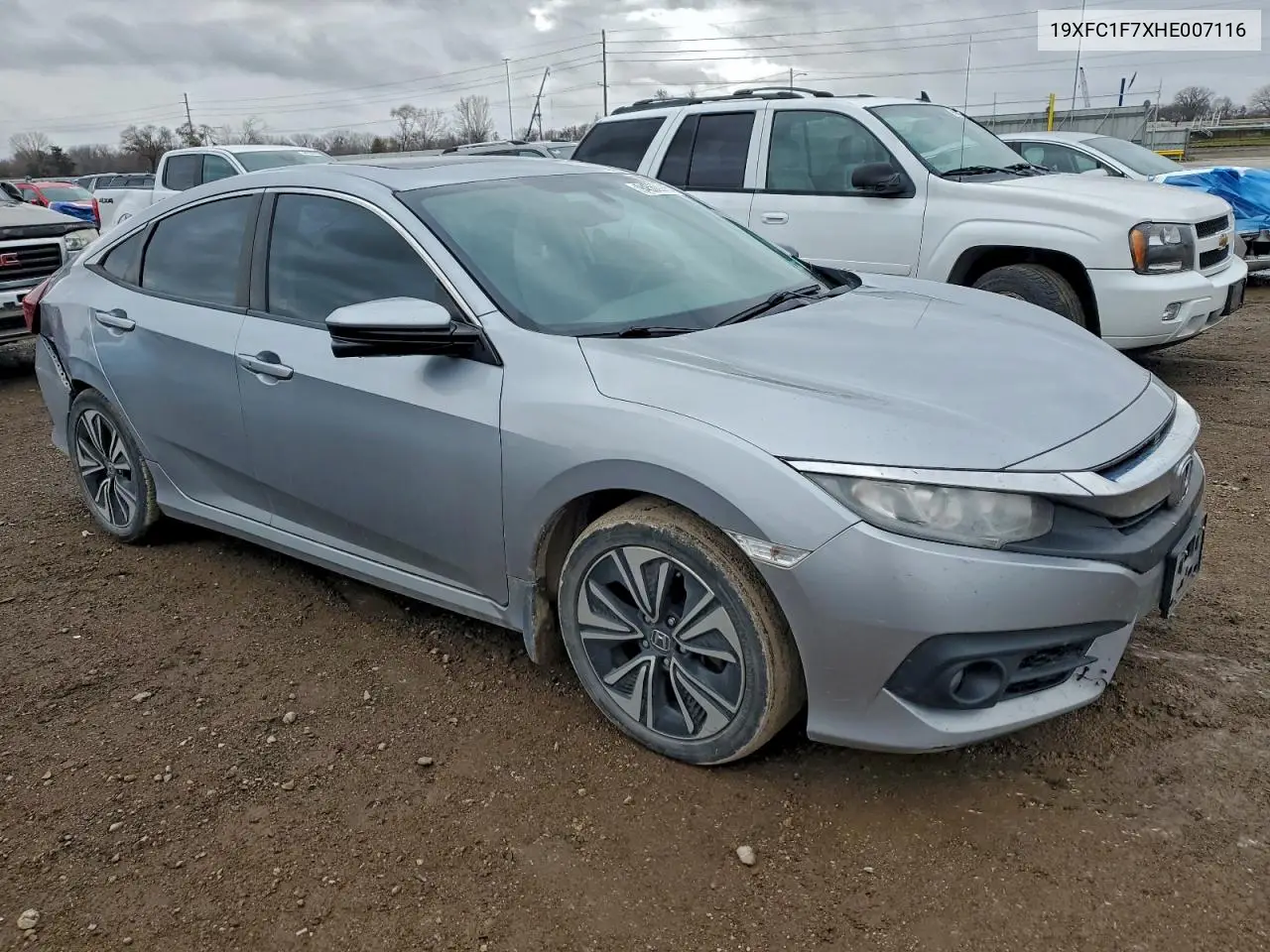 19XFC1F7XHE007116 2017 Honda Civic Exl