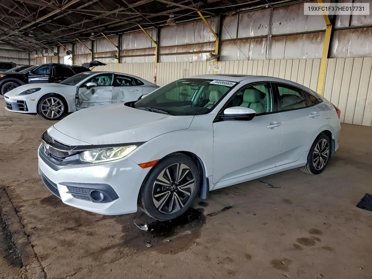 19XFC1F37HE017731 2017 Honda Civic Ex