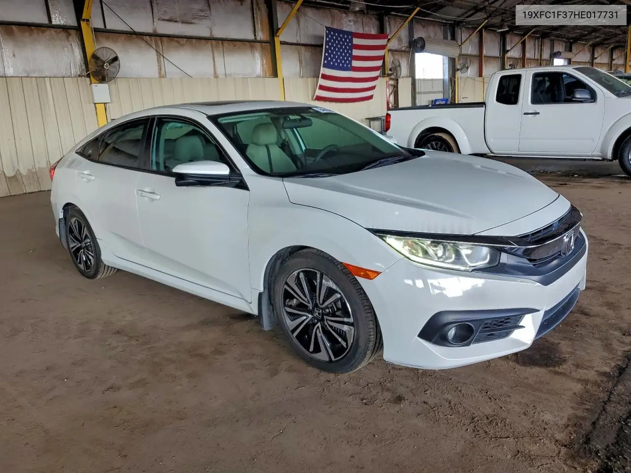 19XFC1F37HE017731 2017 Honda Civic Ex
