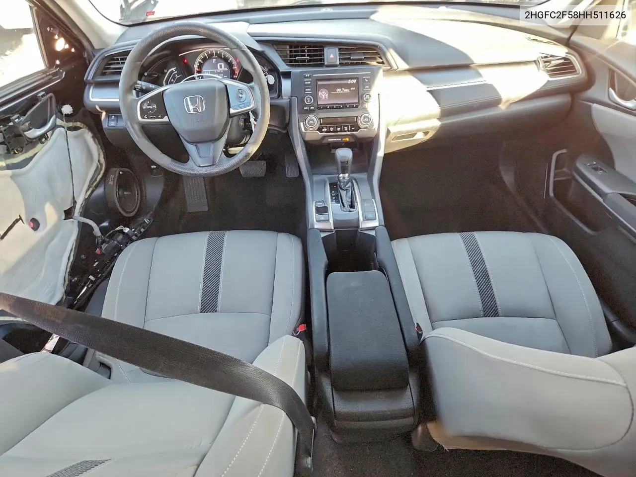 2HGFC2F58HH511626 2017 Honda Civic Lx