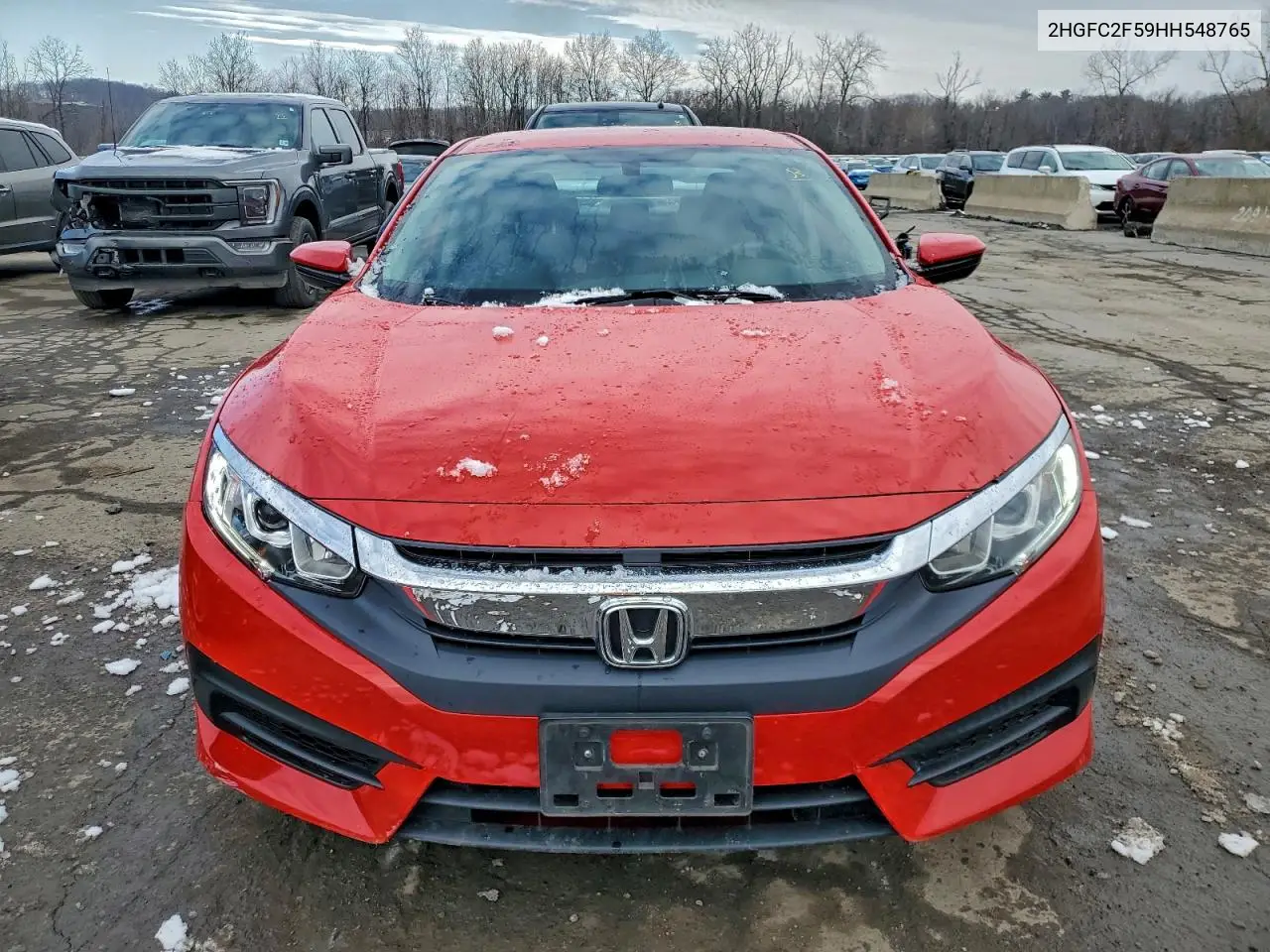 2HGFC2F59HH548765 2017 Honda Civic Lx