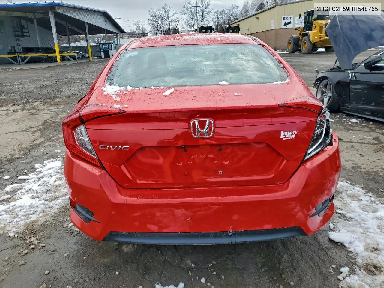 2HGFC2F59HH548765 2017 Honda Civic Lx
