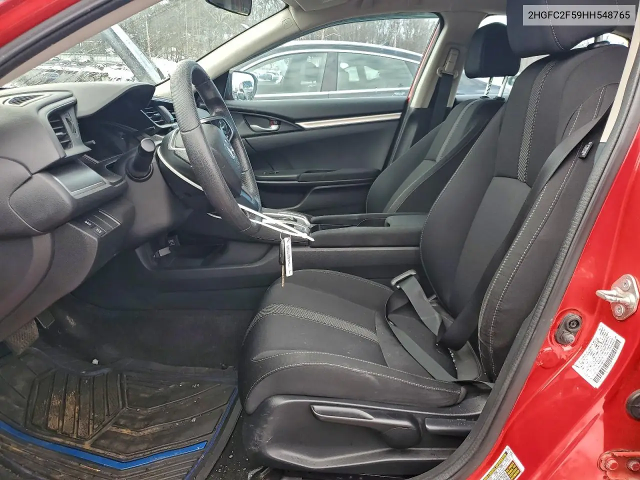 2HGFC2F59HH548765 2017 Honda Civic Lx