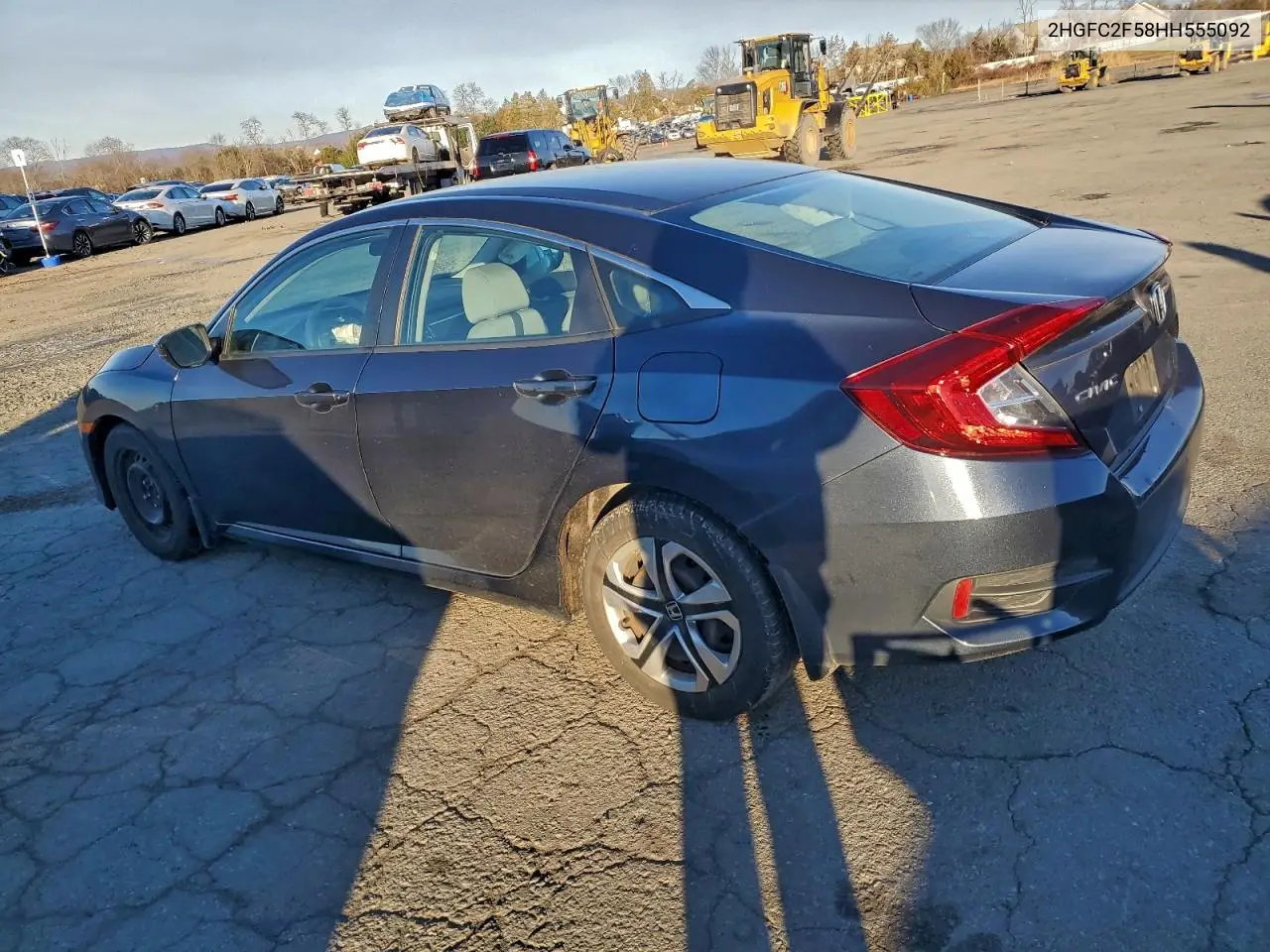 2HGFC2F58HH555092 2017 Honda Civic Lx