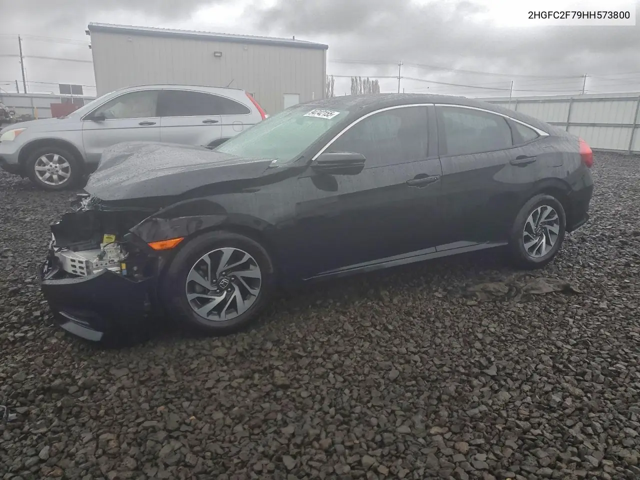 2HGFC2F79HH573800 2017 Honda Civic Ex