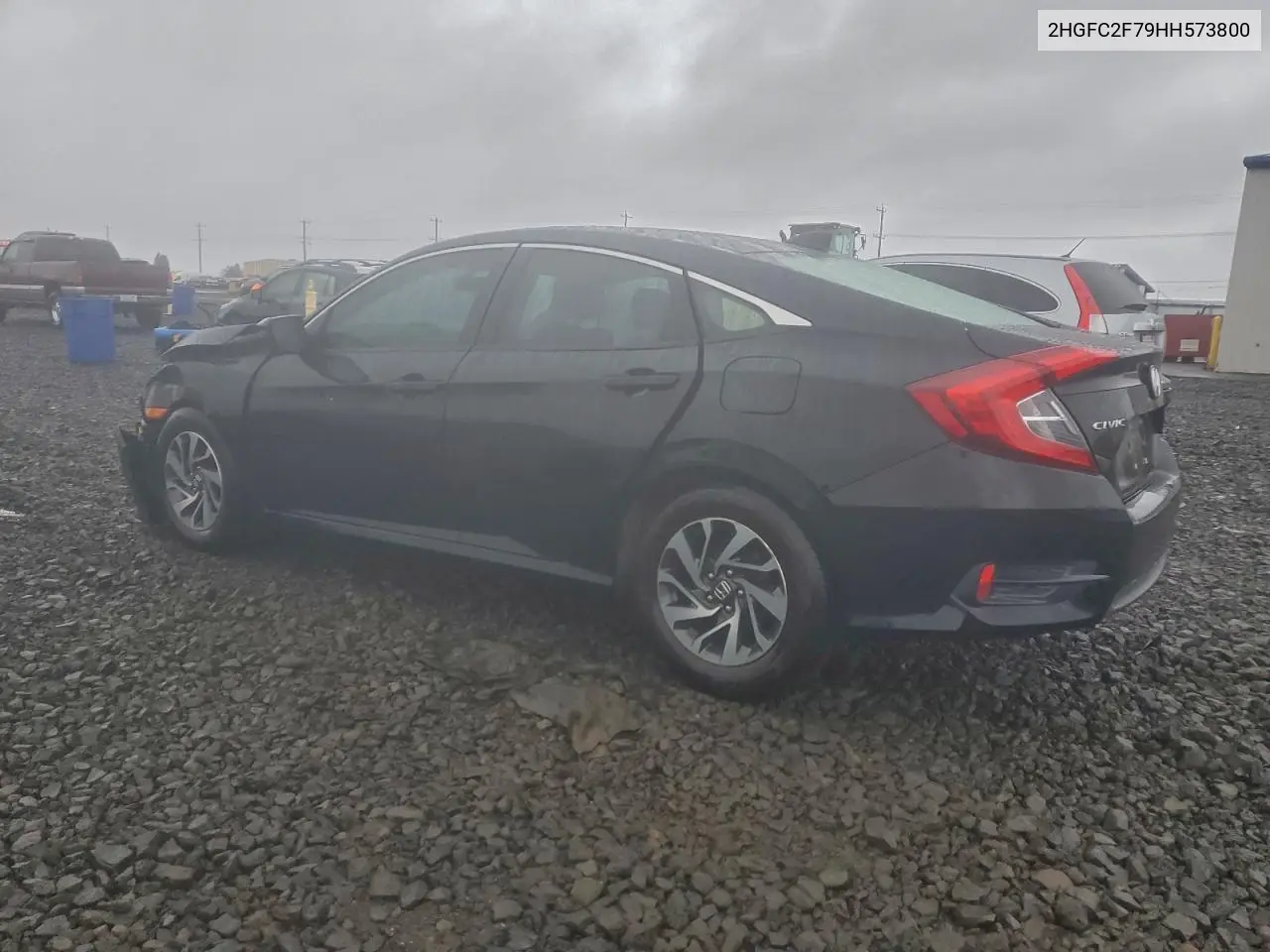 2HGFC2F79HH573800 2017 Honda Civic Ex
