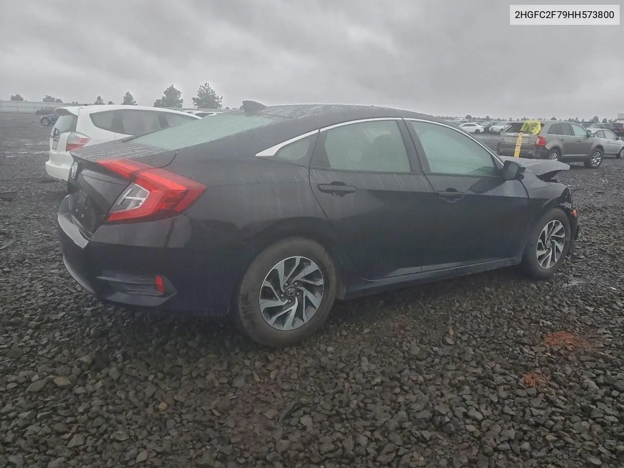 2HGFC2F79HH573800 2017 Honda Civic Ex
