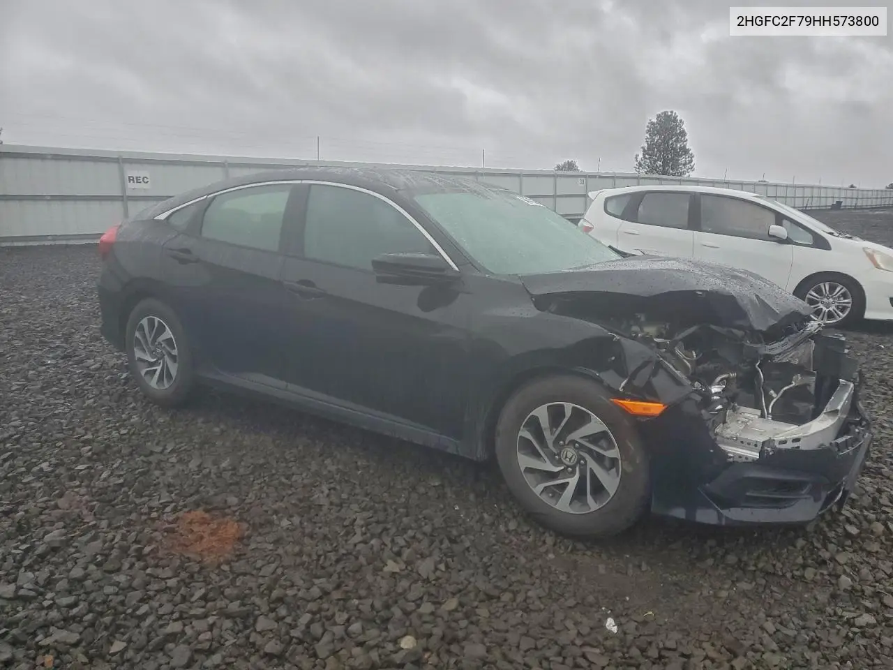2HGFC2F79HH573800 2017 Honda Civic Ex