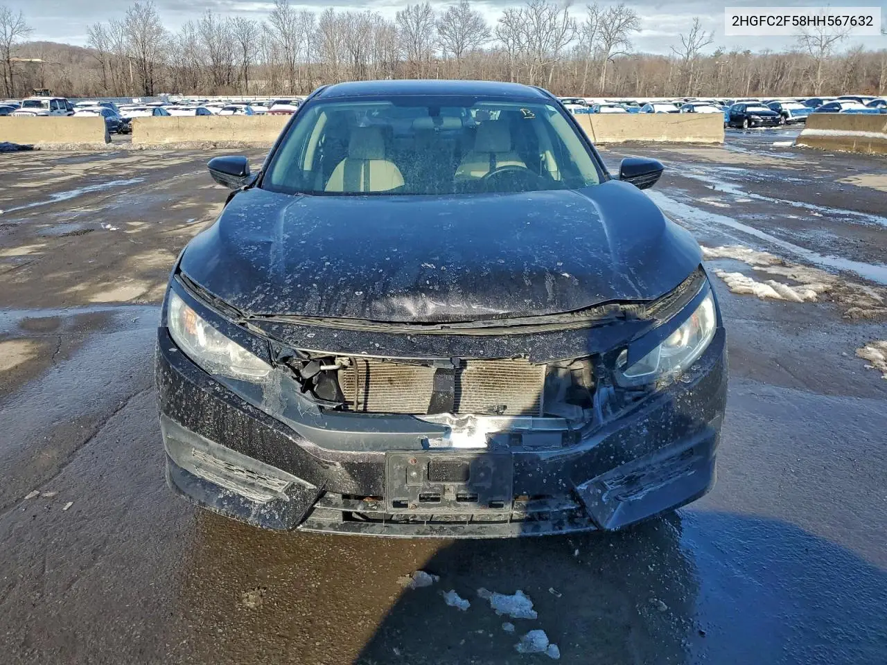 2HGFC2F58HH567632 2017 Honda Civic Lx