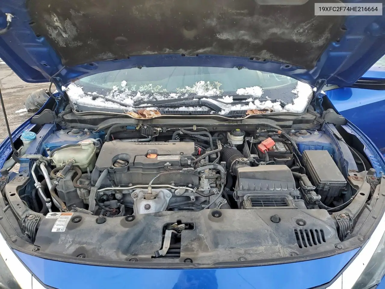 19XFC2F74HE216664 2017 Honda Civic Ex