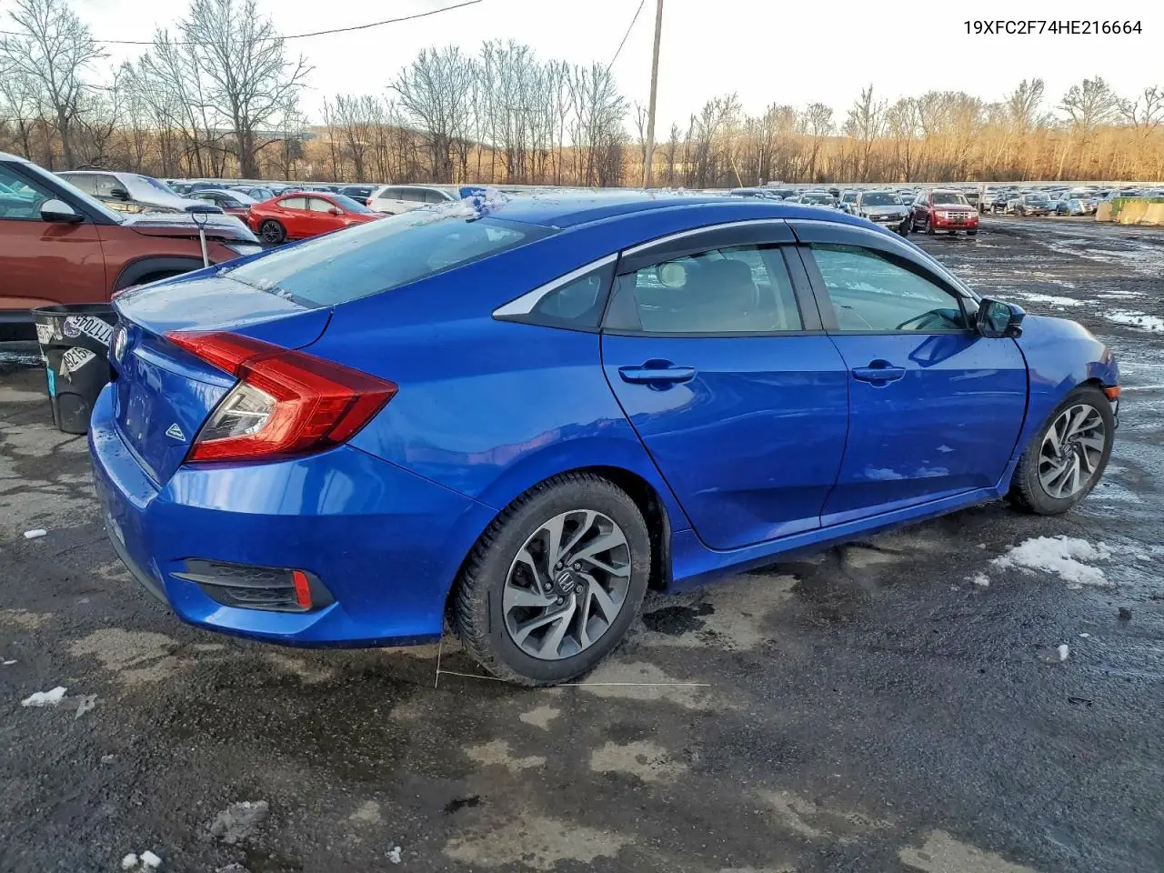 19XFC2F74HE216664 2017 Honda Civic Ex