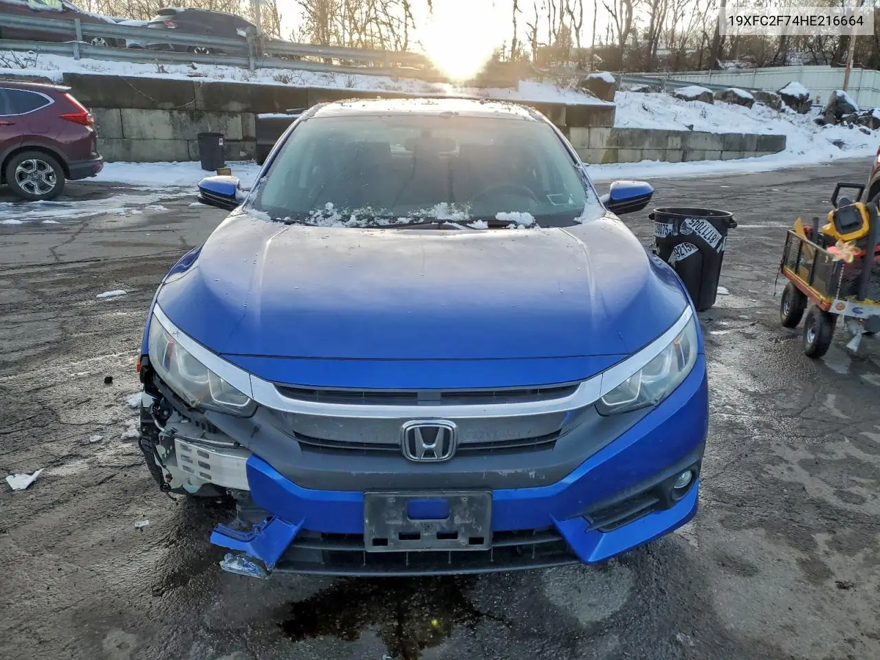 19XFC2F74HE216664 2017 Honda Civic Ex