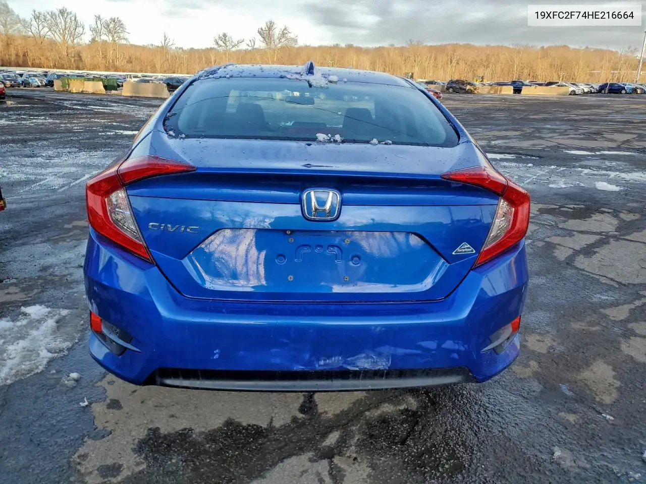19XFC2F74HE216664 2017 Honda Civic Ex
