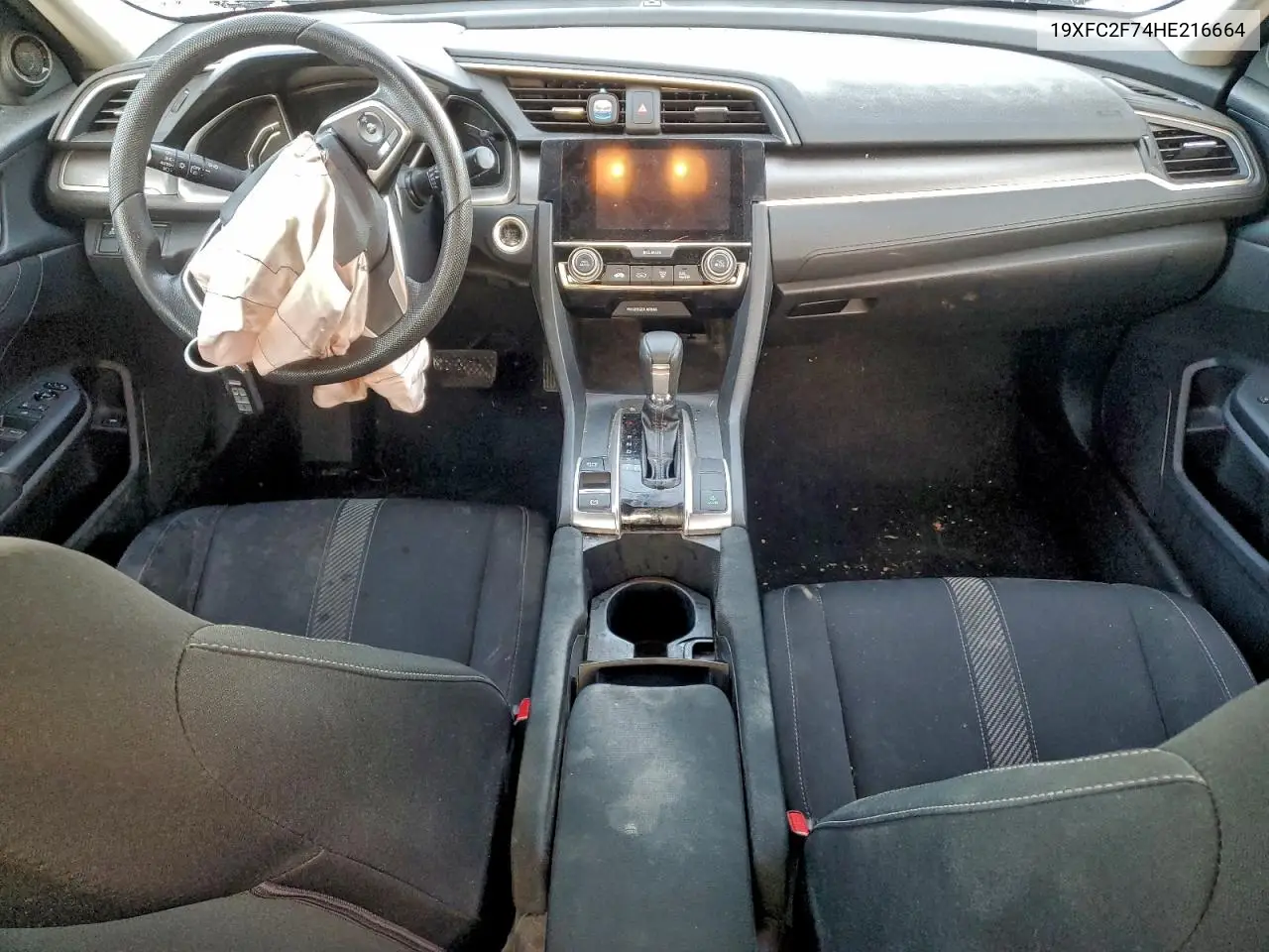 19XFC2F74HE216664 2017 Honda Civic Ex
