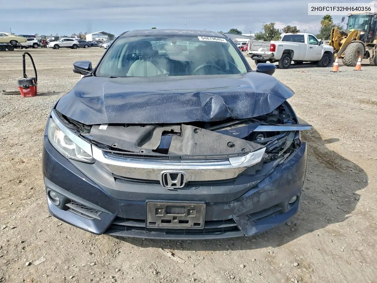 2HGFC1F32HH640356 2017 Honda Civic Ex