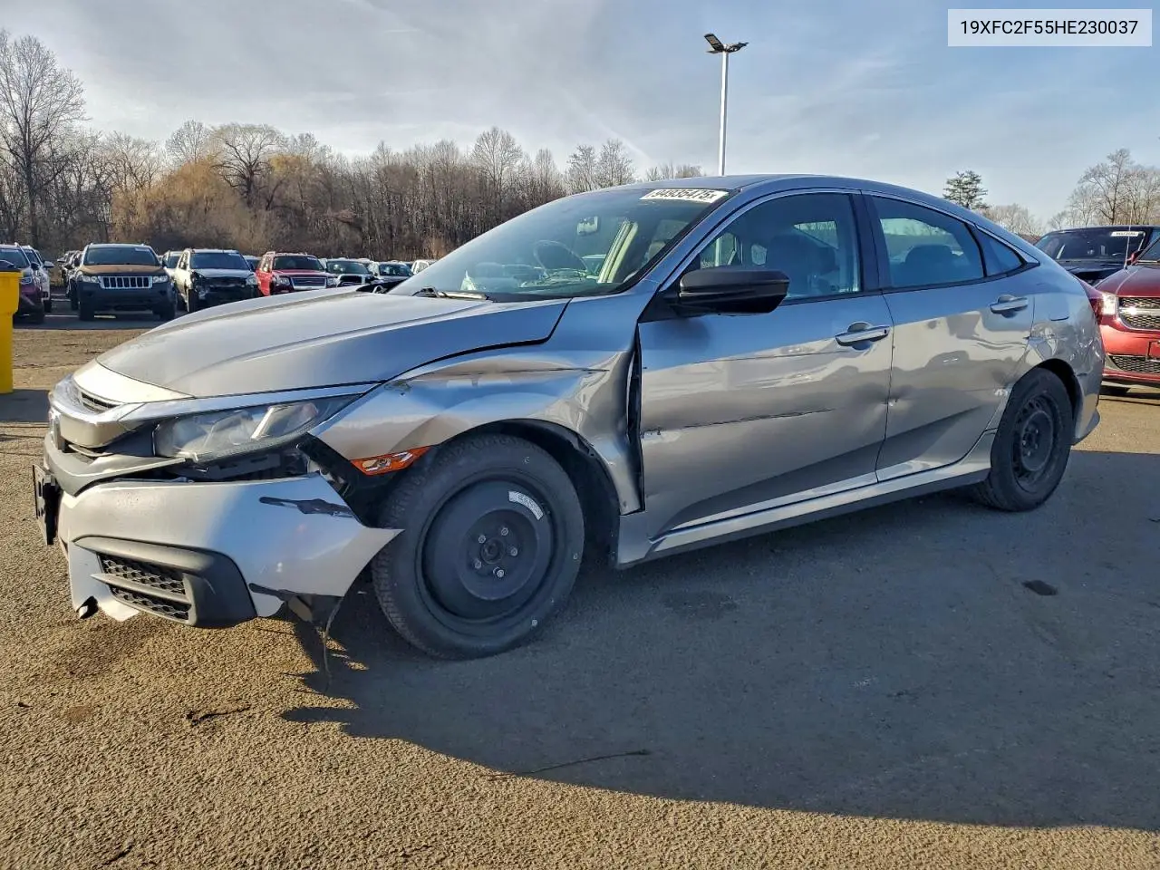19XFC2F55HE230037 2017 Honda Civic Lx