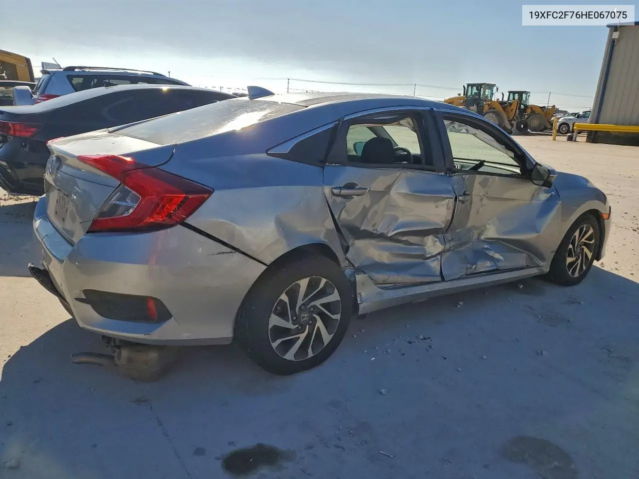 19XFC2F76HE067075 2017 Honda Civic Ex