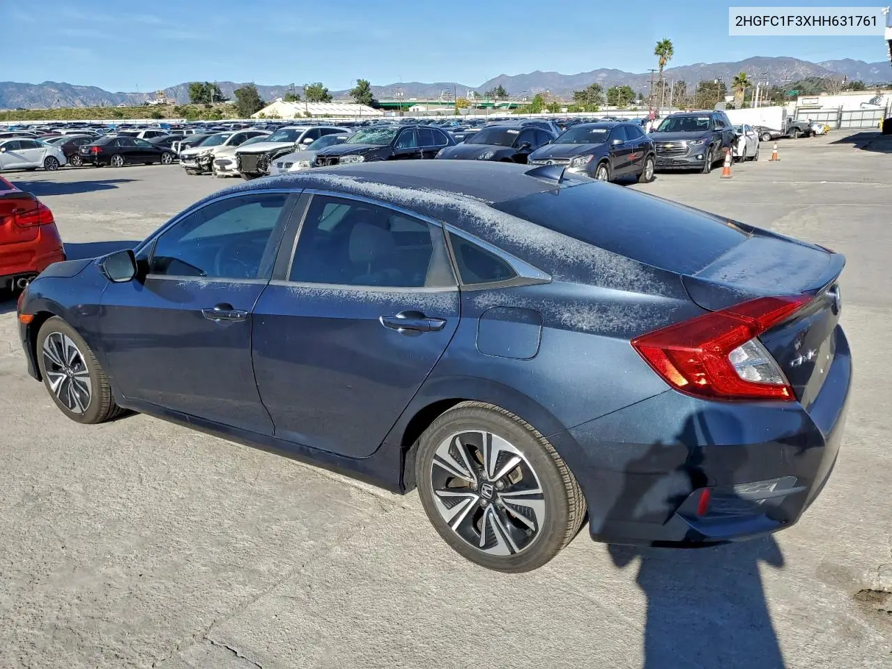 2HGFC1F3XHH631761 2017 Honda Civic Ex