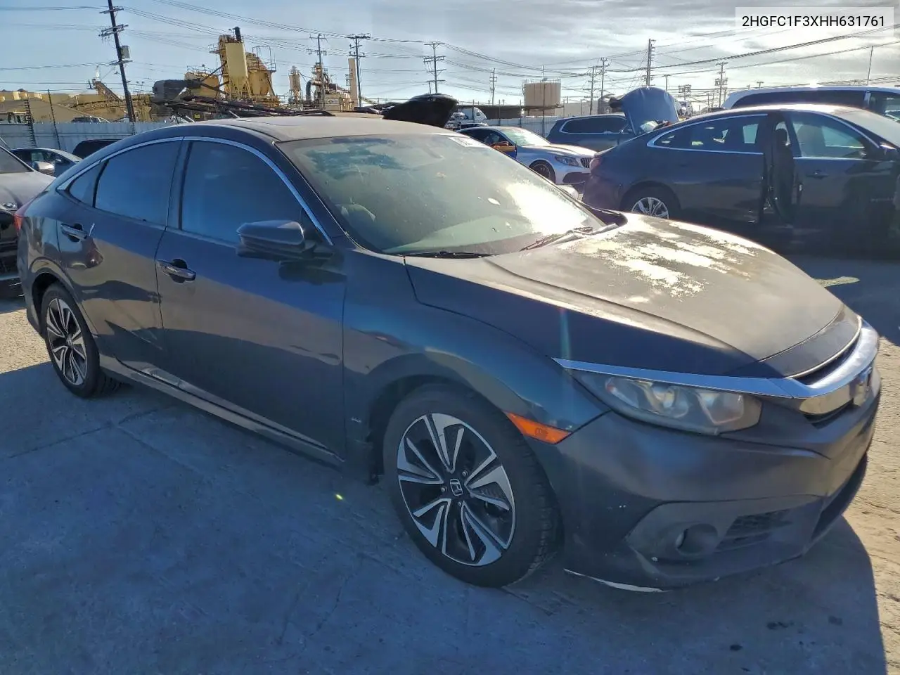 2HGFC1F3XHH631761 2017 Honda Civic Ex