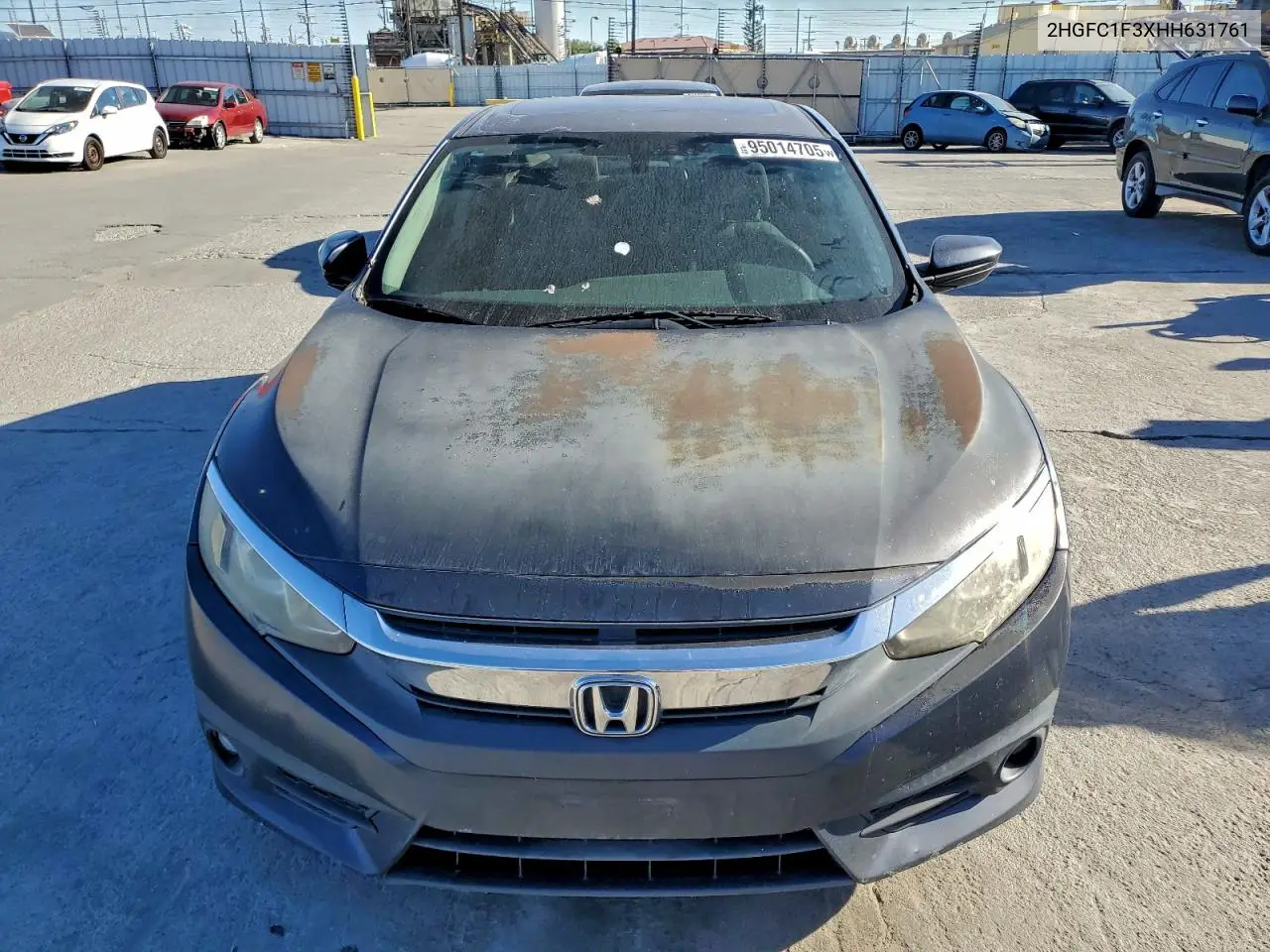 2HGFC1F3XHH631761 2017 Honda Civic Ex
