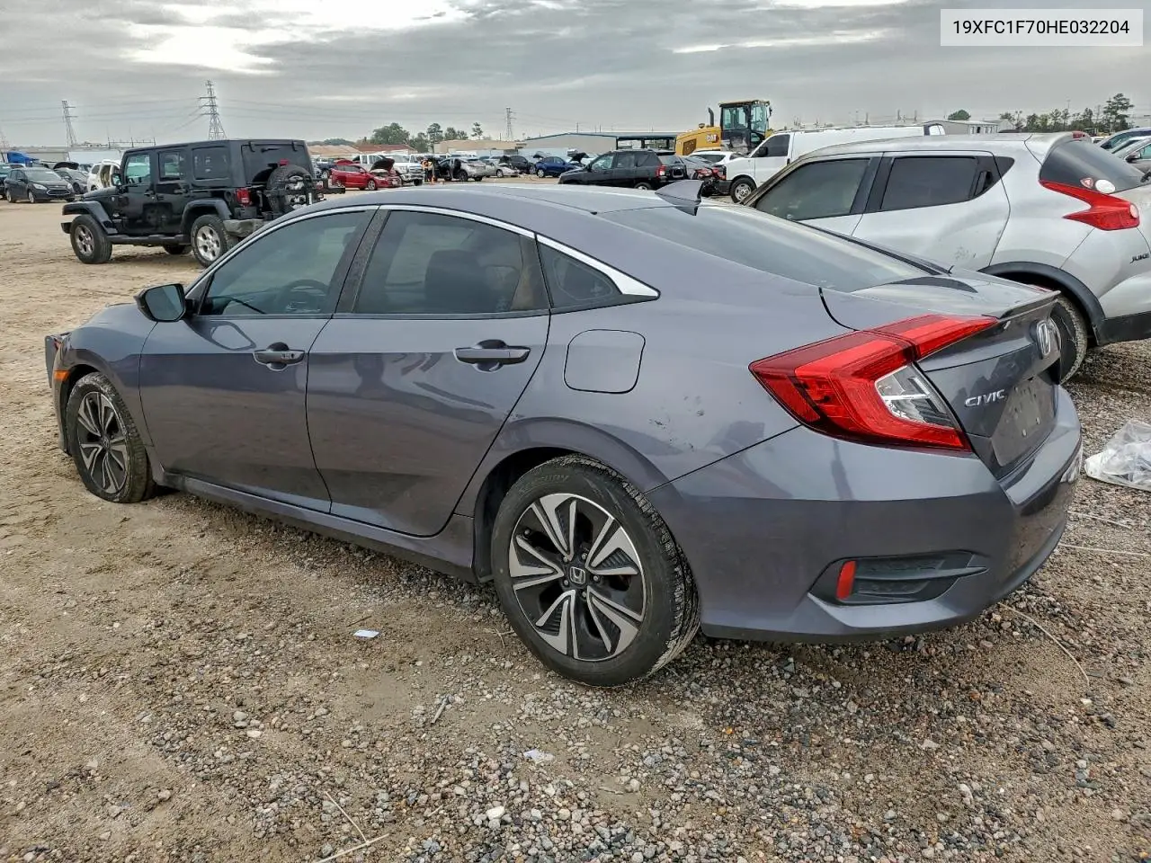 19XFC1F70HE032204 2017 Honda Civic Exl