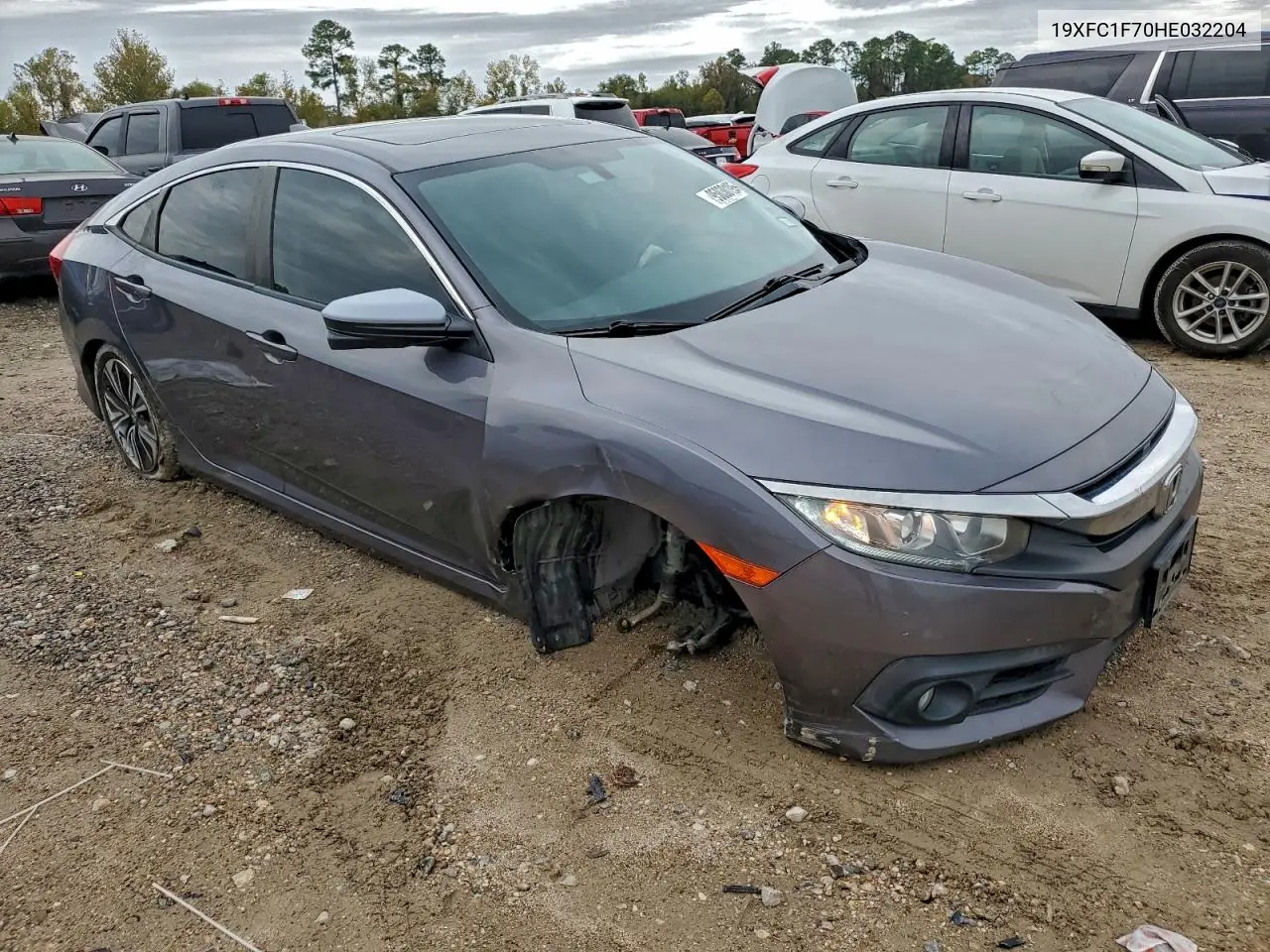 19XFC1F70HE032204 2017 Honda Civic Exl