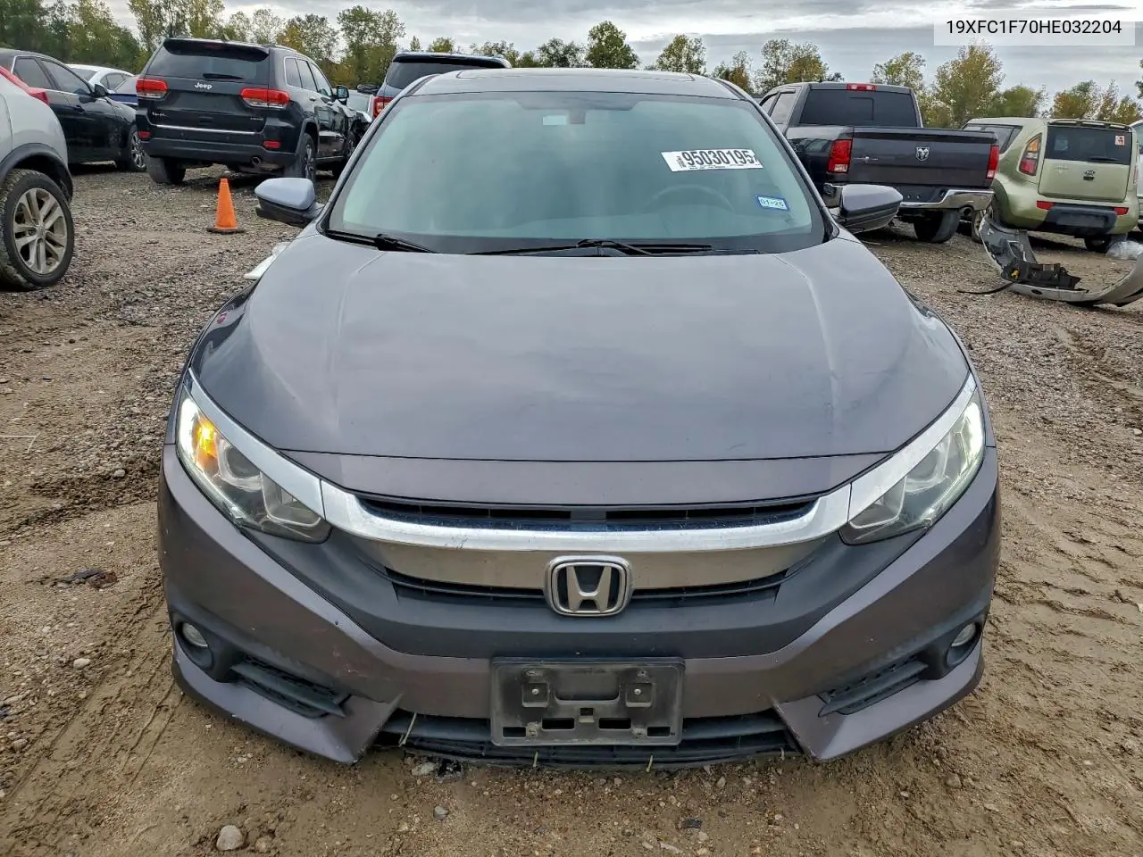 19XFC1F70HE032204 2017 Honda Civic Exl