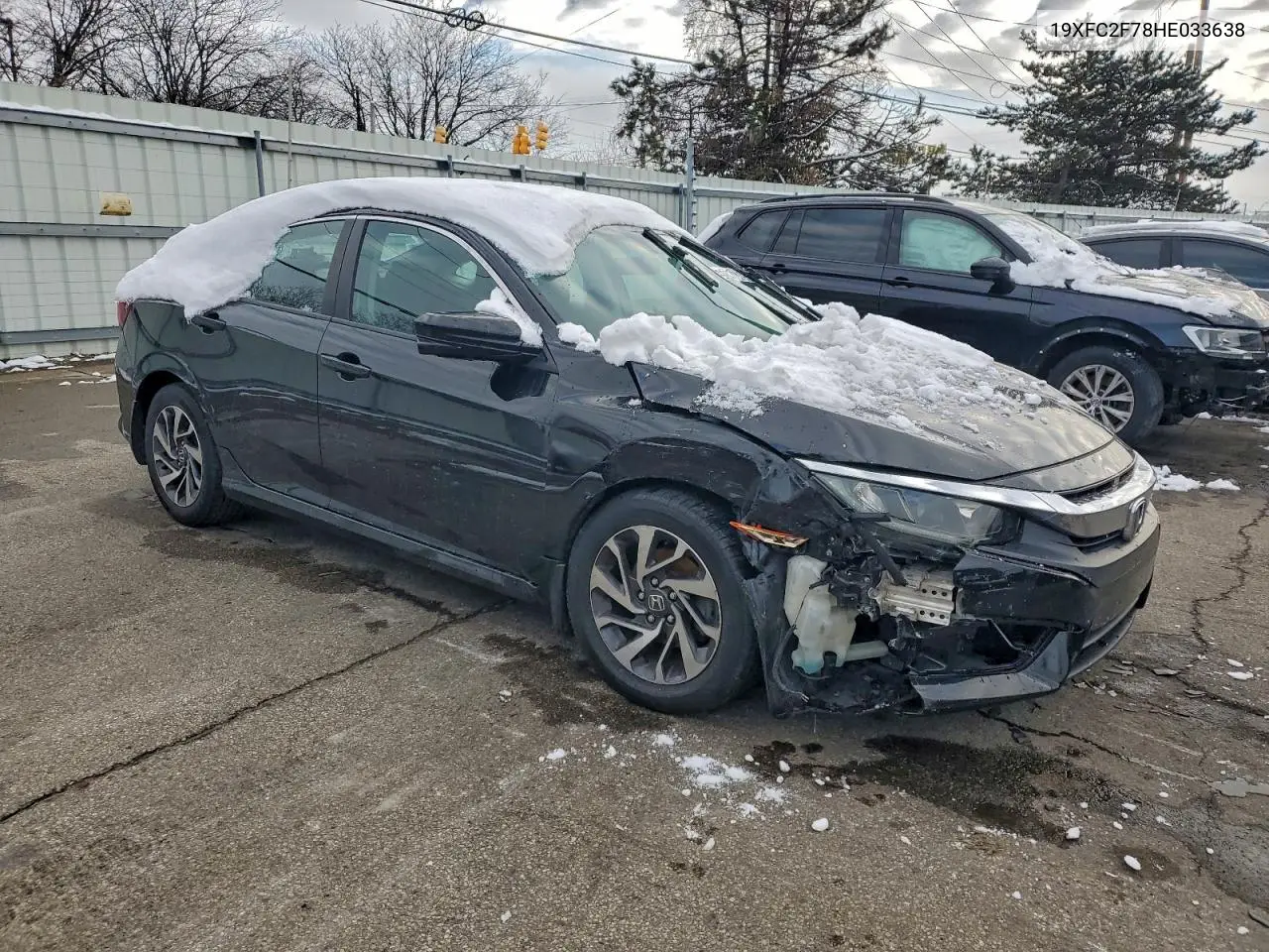 19XFC2F78HE033638 2017 Honda Civic Ex