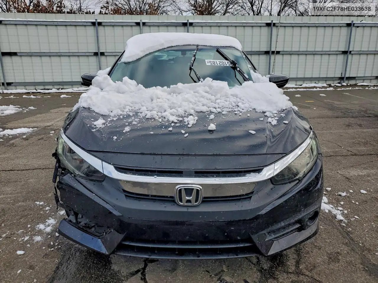 19XFC2F78HE033638 2017 Honda Civic Ex