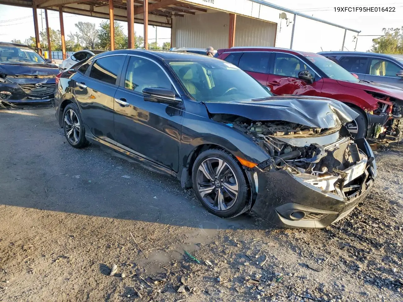 19XFC1F95HE016422 2017 Honda Civic Touring