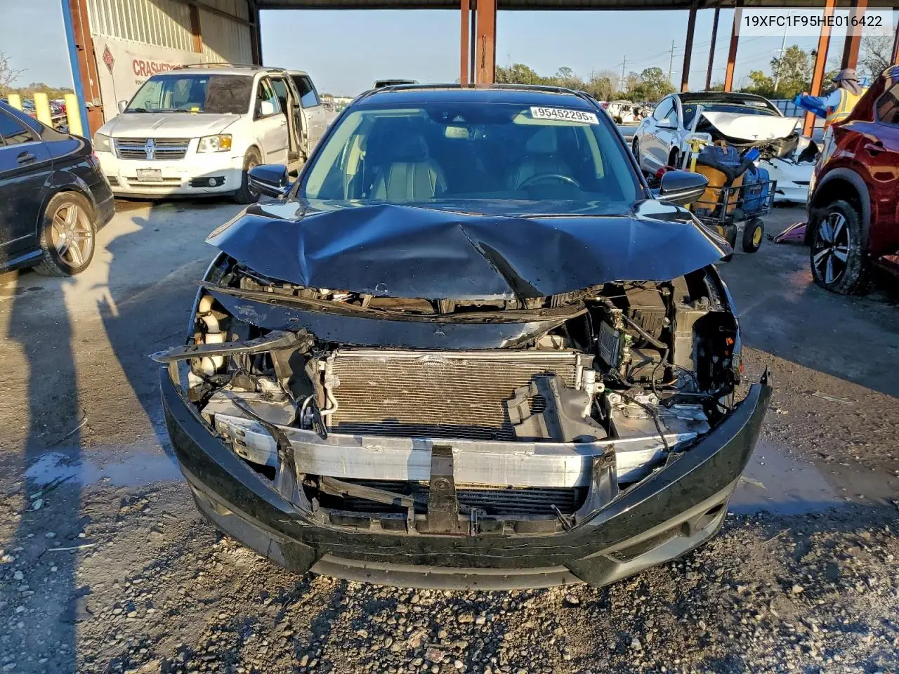 19XFC1F95HE016422 2017 Honda Civic Touring