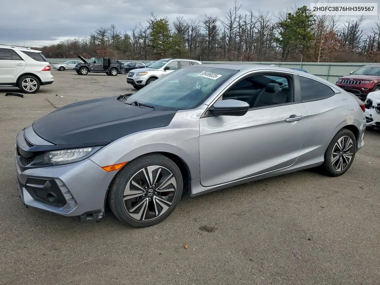 2HGFC3B76HH359567 2017 Honda Civic Exl