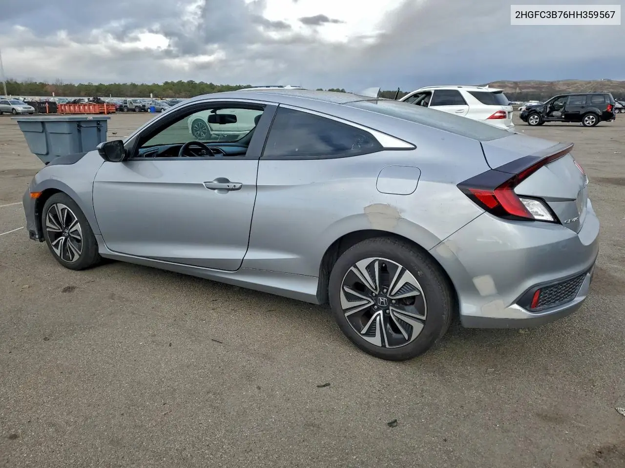 2HGFC3B76HH359567 2017 Honda Civic Exl