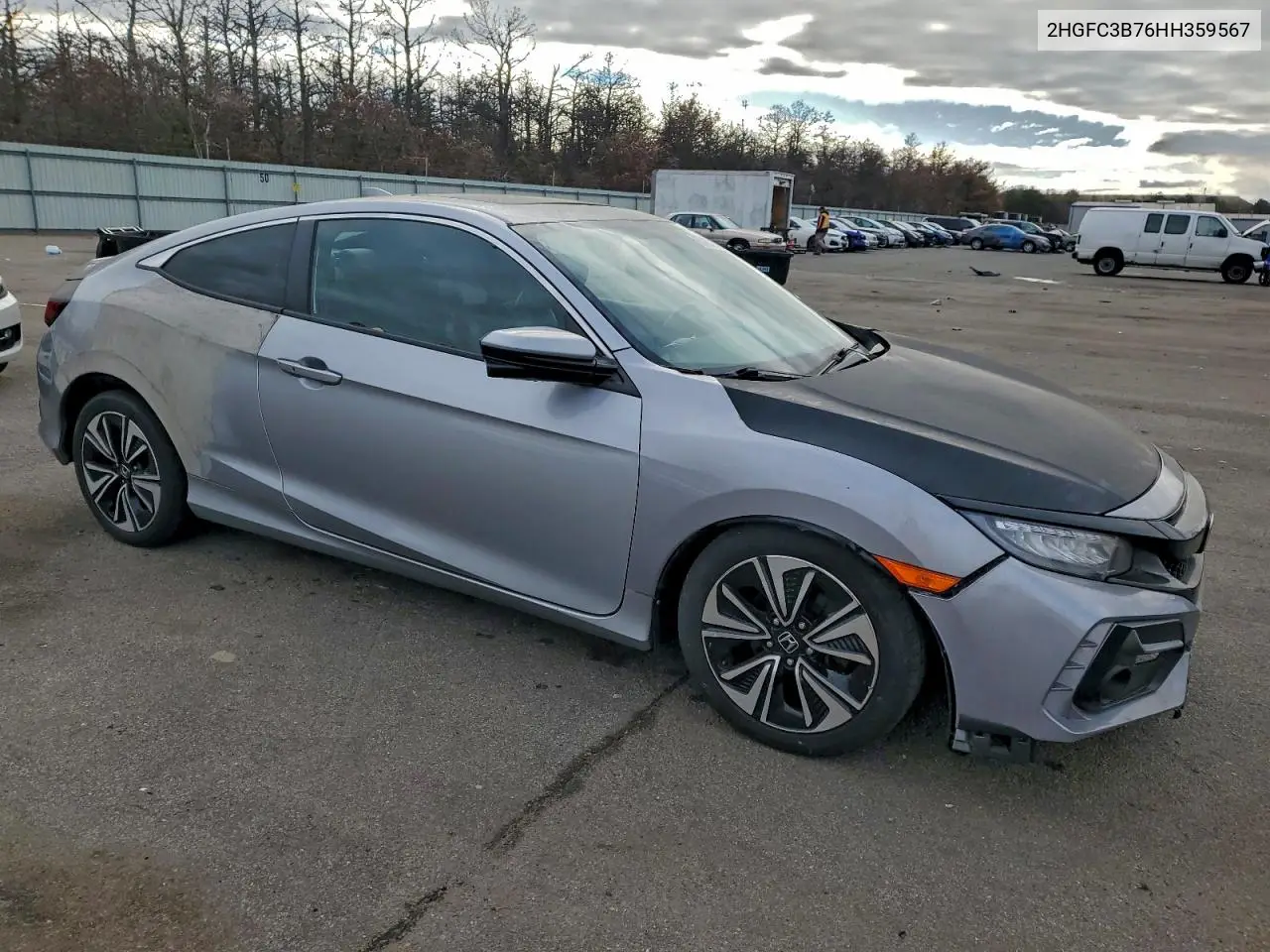 2HGFC3B76HH359567 2017 Honda Civic Exl