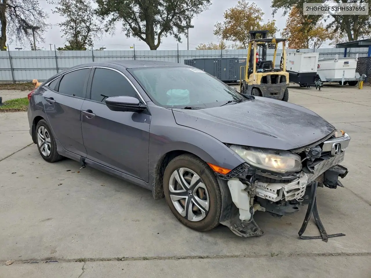 2HGFC2F53HH537695 2017 Honda Civic Lx